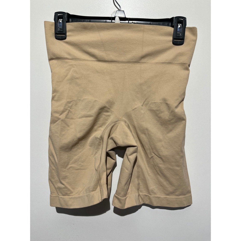 Cacique The Slimmer Short Beige High Waist‎ Shapewear Shorts Size 14/16 RN118641